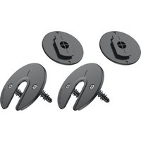 2pcs Universal Tablet Wall Mount Adjustable 90 Degrees Rotating Laptop Router Holder Fit ForIMac /Kindle/e-Reader Bracket