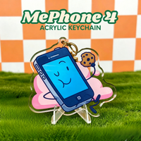 Me Phone4 INAnimate Insa nity Acrylic Keychain Cute Cartoon Pendant Bag Accessories Anime Gift