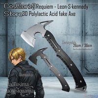 Horror Game RE9 Cosplay Accessories Fake Tactical Axe 3D Polylactic Acid Props Accurate PVC Material 3D Printing Leonon Cosplay