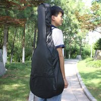 Tragbare 38/41 Zoll Tragetasche für klassische Akustikgitarre, weiche Tasche mit Schultergurt, schwarzer Rucksack, Gitarrenteile und Zubehör