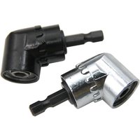 Right Angle Drill And Screwdriver Adapter 105 Degree Corner Attachment For Tight Space Work Hex Shank Electric Tool Accessory