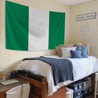 Nigeria Flag Banners Four Hole Flag Polyester Outdoor Decor Room Aesthetic