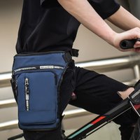 Unisex Running Sports Waist Bag Multifunctional Mobile Phone Crossbody Pouch Mini Leg Bag for Fitness Outdoor Workout