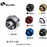 Bykski Mini Double Male G1/4 Thread Fitting Dual Male External Connector Fitting 4.5MM MOD Water Cooler Accessories B-DTJ-MI