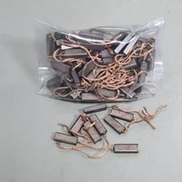100pcs For Valeore Automobile Generator Carbon Brush 4.5*6.5*20MM High Copper Wear Pesistance Auto Car Accessories
