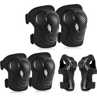 AliExpress AMMOTT 6Pcs/Set Kids Safety Knee Pads Elbow Pads Wrist Guards Children Protective Gear for Girls Boys Cycling Skating Roller