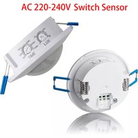 AC 220-240V PIR Infrared Body Motion Sensor Switch for Lamp Light Switch lampholder For LED lamp Bulb Automatic ON / OFF