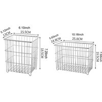Wall Mount Fruit Basket Vegetable Rack Large Capacity Decorate Hanging Storage Organiser Fruit Shelf for Pantry RV Craft Room