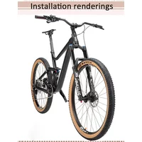 AliExpress BUCKLOS 27.5 29 DH Fork 15*110 Thru Axle Down Hill Bike Fork Air Suspension Mountain Bike Forks Tapered Tube AM MTB Forks