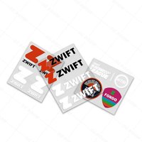 AliExpress KNIGHT STYLE Zwift Bicycle UV Sticker Refit Racing Bike Mountain Bike Decorative Frame Front Fork Waterproof Transparent Decal