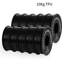 GEEETECH 10Kg TPU 3D Printer Filament Material 1kg 2.2LBS/Spool 1.75mm Plastic Vacuum Packaging Non-Toxic Shore Hardness 95A