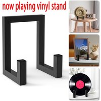 Simple Metal Vinyl Record Holder CD Storage Rack Space Saving Albums Art Frames Display Home Decor Organizer wall shelves ZST008