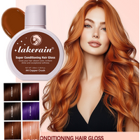 Hair Glaze Super Gloss Color Conditioning Gloss Rinse Out Semi-Permanent Hair Gloss that Enhances Color Nourish and repair Easy