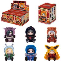 Hot 2026 Popular New Naruto Blind Box Cute Beast Sitting Party Series Plush Doll Doll Bag Pendant Decoration Gift