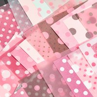 25/30 sheets Pointism&Holiday Atmosphere Ins Tearable Scrapbooking Material Paper DIY Handmade Collage Aesthetic Supplies
