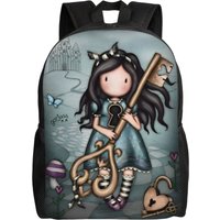 S-Santoro G-Gorjuss Backpack for Men Women Cool Student Business Daypack Cute Doll Toys Laptop Computer Shoulder Bag Gift