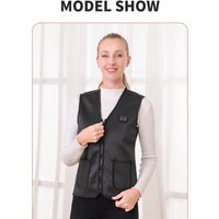 AliExpress NONE Wear Resistant Riding Bike Vest Diving Suit Fabric Heated Vest Cold Proof Keep Warm Heated Vest