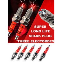 AliExpress NONE Racing 3 Electrode 10mm Spark Plug A7TC D8TC Fits GY6 50 70 110 125 150CC Atv Scooter Dirt Bike Go Kart Motorcycle Accessories
