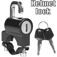 AliExpress NONE Universal Anti-Theft Motorcycle Helmet Lock Secure Lock for E-Bike Bicycle 22-28mm Handlebar Moto Accessories