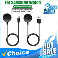 Magnetic Watch Wireless Charger For Samsung Galaxy Watch 8/7/6/5pro/5/4/3 Active 2 Watch Universal Fast Charging Dock Station