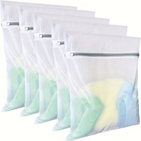 4-Pack Fine Mesh Laundry Bags for Home Washing Machines, Specifically Designed for Storing Clothes, with Fine Mesh for Gentle Water Flow, Strong Protection, Suitable for Delicate Clothing, Breathable,