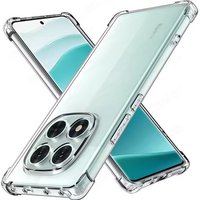 Clear Phone Case For Xiaomi Redmi Note 15 13 14 12 11 10 9 Pro Plus 5G Shockproof Transparent Soft Silicone TPU Bumper Cover