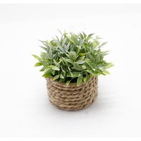 Small Faux Potted Plant Realistic Artificial Green Plant Decorative Pot for Office Desk Living Room Bedroom Table Home Decor