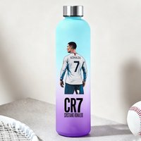 900ML CR7 Water Bottles Casual Football Star Ronaldos Sports Bottle Outdoor Travel Gym Fitness Jugs Kids Portable Drinking Cups