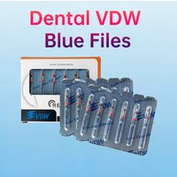 3Pack/18pcs VDW Dental Blue Files Reciprocation Endo NITI Heat Treatment 21/25/31mm Endodontic Instrument for Dentistry