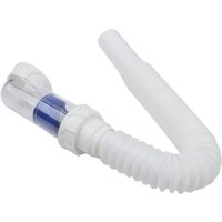 Sink Siphon Drain Pipe Siphon Drain Hose G1-1/2 Inch Sink Waste Water Pipe Extendible 28-88cm Home Retractable Drainage Tube