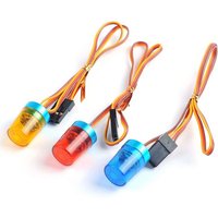 Multi-function LED Lamp Strobing-blasting/Flashing/Rotating Light for 1/10 RC Model Car 1:14 Tamiya Tractor Engineering Truck