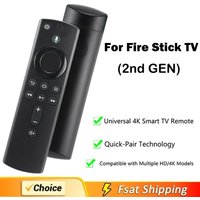 Replacement Voice Remote Control (2nd GEN) L5B83H with Power and Volume Control Fit For 2nd Gen Fire TV Cube and Fire TV Stick