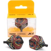 CUESOUL TERO AK4 Dart Flights with Four Mythological Symbols Design-ZQ