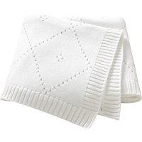 Baby Blankets for New Born Boys Girls 90*70cm Cotton Knitted Infant Stroller Bedding Swaddle Wrap Quilts Plaid Toddler Throw Mat