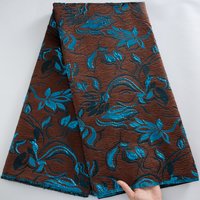 SJD LACE African Damask French Brocade Lace Fabrics 2026 Latest Nigerian Jacquard Gilded Lace for Women Wedding Dresses Sew 4904