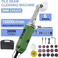Multifunktionales Fliesen-Schönheitswerkzeug 450W Elektrischer Geradschleifer 6 Variable Geschwindigkeiten Schleif- Polier- und Reinigungsgerät