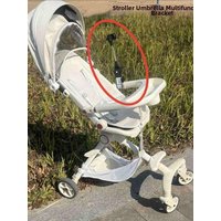 Rainproof Adjustable Umbrella Mount Stand Non-slip Clamp Universal Wheelchair Umbrella Holder Portable Adjustable Angle