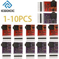 1-10PCS FM Radio Receiver Module with RDS – Si4703 Compatible, I2C Interface for Arduino ESP32 Raspberry Pi Audio Projects