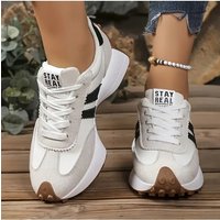 New 2025 Women Sport Shoes Thick Bottom Casual Fashionable Sneakers Lightweight Soft Bottom Running Shoes Summer Mesh Sneakers