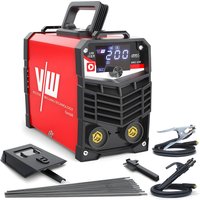 VECTOR WELDING ARC MMA Series Welding Machine 220V IGBT PWM Digital Display 200A AC DC Inverter Mobile Welder For Home Working