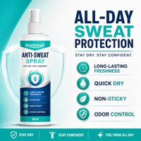 New Clothing Anti-Sweat Spray 50ml – Long-Lasting Freshness, Quick Dry, Non-Sticky, Odor Control, Stay Dry & Confident All Day