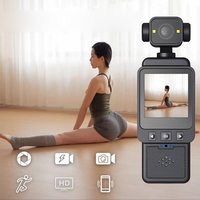 Outdoor Video Camera Multifunctional 1080P Vlog Camcorder Anti Shake 1960mAh Type C Interface 1.53 Inch Screen for Photography