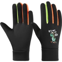 AliExpress GTUBIKE Kids Warm Gloves Autumn Winter Cartoon Boys Girls Outdoor Cycling Gloves for Children Windproof Water-Repellent Gloves