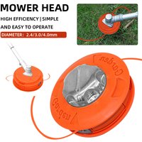 Tête de coupe automatique pour débroussailleuse de jardin, tête de rechange universelle pour coupe-bordures à fil