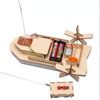 Electric Paddle Boat DIY Students Scientific Experiment Production Creative Invention Children's Educational Learning Toys