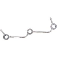 1Pc Fuel Overflow Return Pipe For Kubota D905 D1005 D1105 D1305 Replaces 16261-42502 16261-42500 Silver Metal