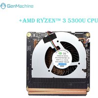 Genmachine AMD Ryzen 5 5300U CPU+Motherboard Kit Ryzen Motherboard placa mae For Laptop MINI PC Motherboards With Radiator Fan