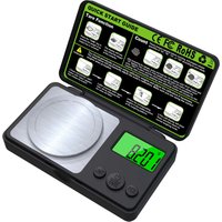 Mini 0.001g High Precision Milligram Scale LCD Display for Kitchen Lab Jewelry Herbs Weighing with Tweezers Weight Calibration