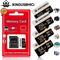 Efficient SD Cards Memory Card Micro TF Card TF Cards 32GB 64GB 128GB 512GB Class 10 High Speed for Nintendo Switch Surveillance