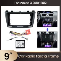 Car Radio Panel Mounting for Mazda 3 Axela 2009 2010 2011 2012 2013 GPS Stereo DVD Install Dash Panel Mounting Bezel Frame Kit